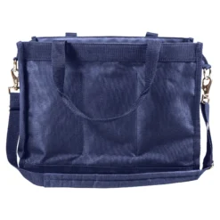 Dura-Tech® 6 Square Grooming Tote | Heavy-Duty Horse Grooming Storage -Schneiders Shop 41602 navy