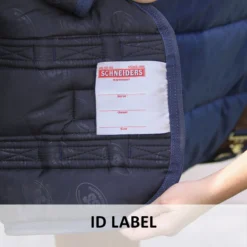 Adjusta-Fit Dura-Nylon V-Free Westcoast Combo Medium Weight Stable Blanket for Horses -Schneiders Shop 41638 feature f overlay