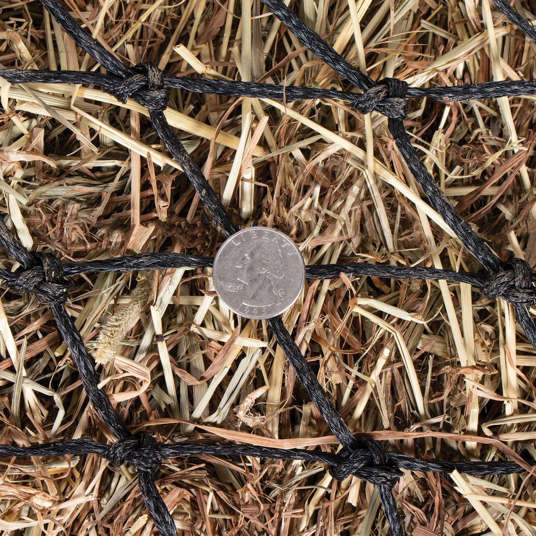 Dura-Tech® 2" Slow Feed Full Bale Hay Net | Heavy-Duty Hay Feeder for Horses 3 Dura-Tech® 2" Slow Feed Full Bale Hay Net | Heavy-Duty Hay Feeder for Horses - Image 3