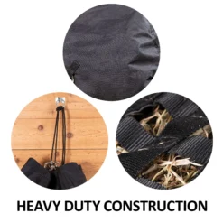 Dura-Tech® Full Bale Slow Feed Net Hay Bag - Durable Horse Hay Feeder - Large Capacity -Schneiders Shop 41680 feature d overlay