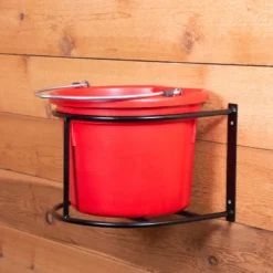 Easy-Up® 5-Gallon Wall Mount Bucket Holder for Horses | Durable & Space-Saving Solution