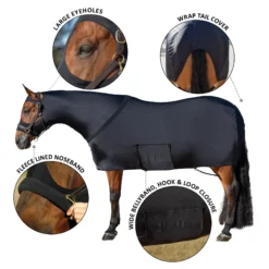 Dura-Tech® Full Zip Full Body Slicker - Premium Horse Sleazy Cooler