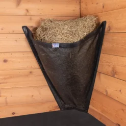 Dura-Tech® Mesh Corner Hay Feeder | Heavy-Duty Hay Feeder for Horses & Livestock