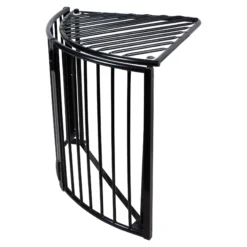 Easy-Up® Slow Feed Corner Floor Hay Rack - Durable Horse Hay Feeder -Schneiders Shop 42409 alt a