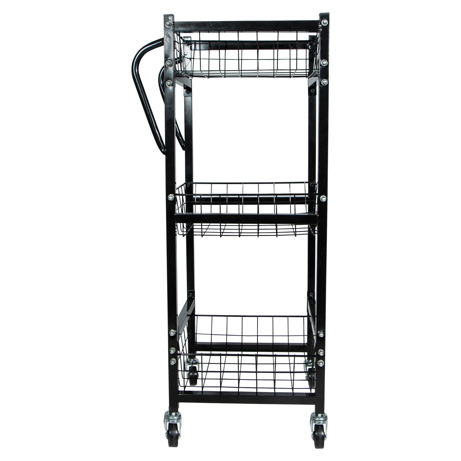 Easy-Up® Rolling 3-Basket Cart | Premium Horse Grooming Organizer | Mobile Storage Solution for Equestrians 3 Easy-Up® Rolling 3-Basket Cart | Premium Horse Grooming Organizer | Mobile Storage Solution for Equestrians - Image 3