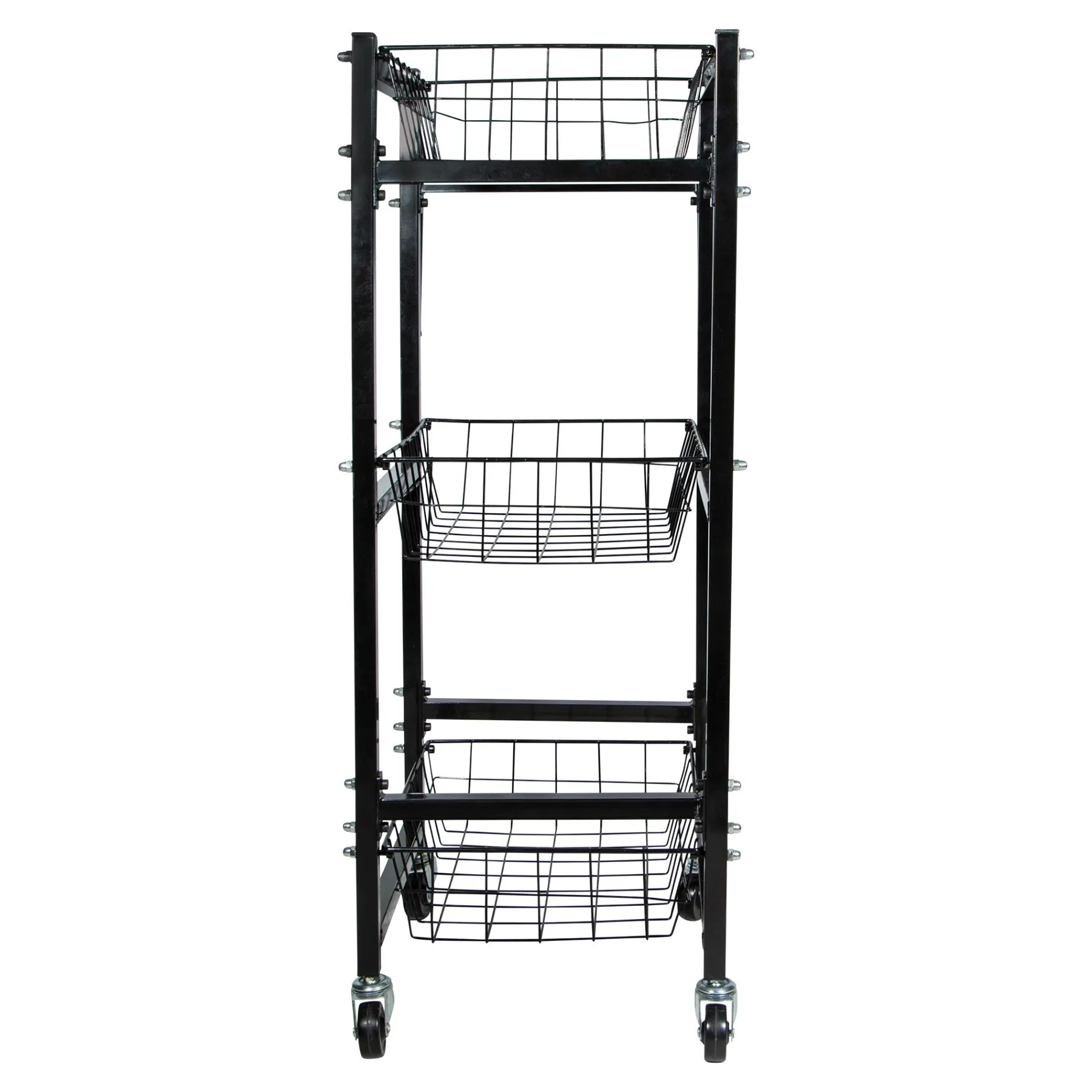 Easy-Up® Rolling 3-Basket Cart | Premium Horse Grooming Organizer | Mobile Storage Solution for Equestrians 5 Easy-Up® Rolling 3-Basket Cart | Premium Horse Grooming Organizer | Mobile Storage Solution for Equestrians - Image 5