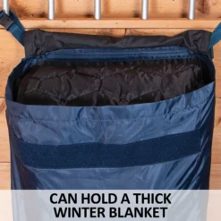 Dura-Tech® Medium Nylon Stall Bag – Premium Equestrian Horse Blanket Storage -Schneiders Shop 42438 feature b overlay