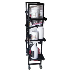 Easy-Up® Supplement Storage Cart - Durable Horse Feeder Organizer for Efficient Feeding -Schneiders Shop 42445 alt c
