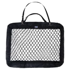 Dura-Tech® Large Slow Feed Net Hay Bag - Heavy Duty Horse Hay Feeder -Schneiders Shop 42590 black