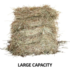 Dura-Tech® Large Slow Feed Net Hay Bag - Heavy Duty Horse Hay Feeder -Schneiders Shop 42590 feature b overlay