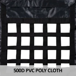 Dura-Tech® Double Strength Slow Feed Hay Bag for Horses - Heavy Duty Feeding Solution -Schneiders Shop 42702 feature b overlay