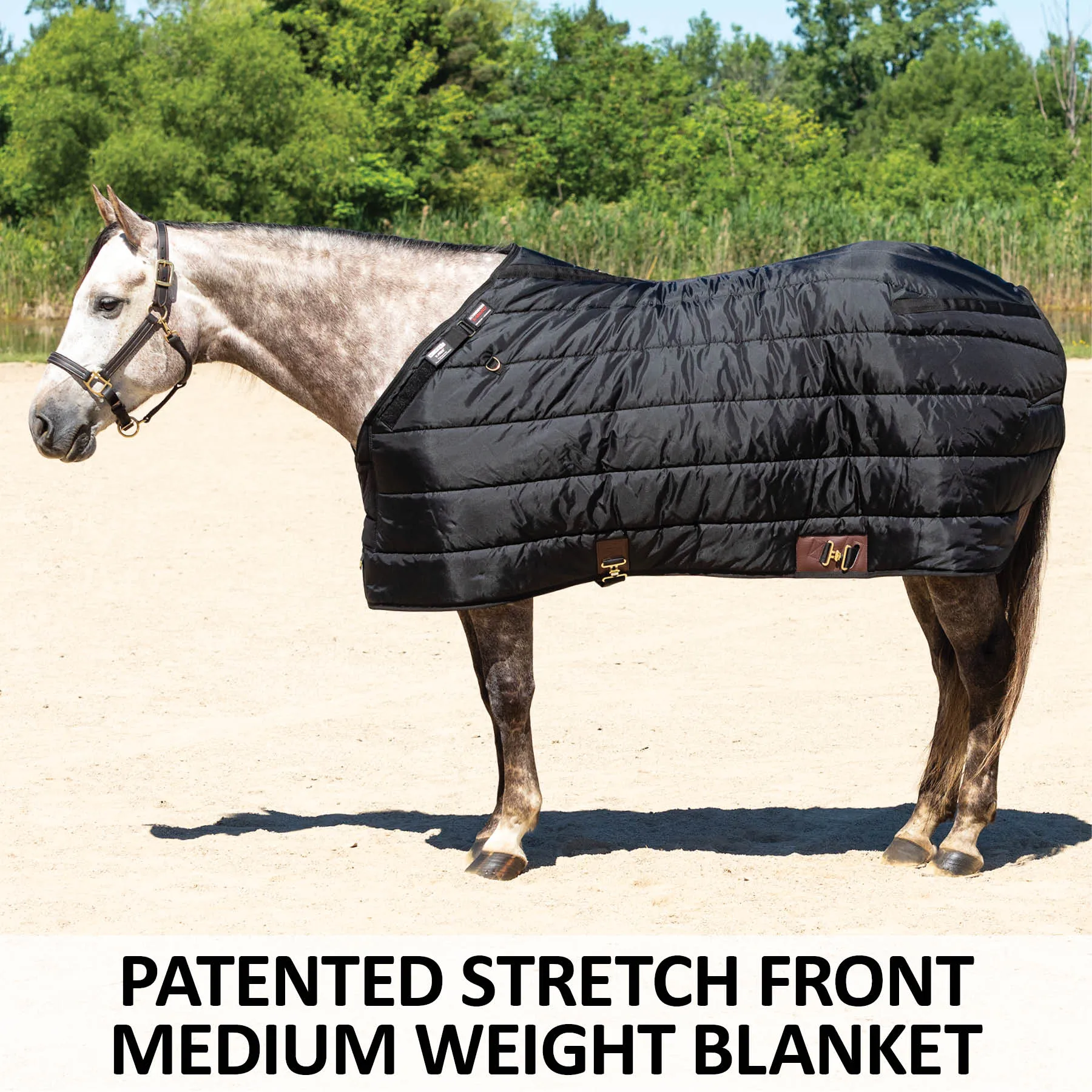 X-SPAND® Adjusta-Fit® V-Free® Stable Blanket for Horses – Premium Comfort & Durability 2 X-SPAND® Adjusta-Fit® V-Free® Stable Blanket for Horses – Premium Comfort & Durability - Image 2
