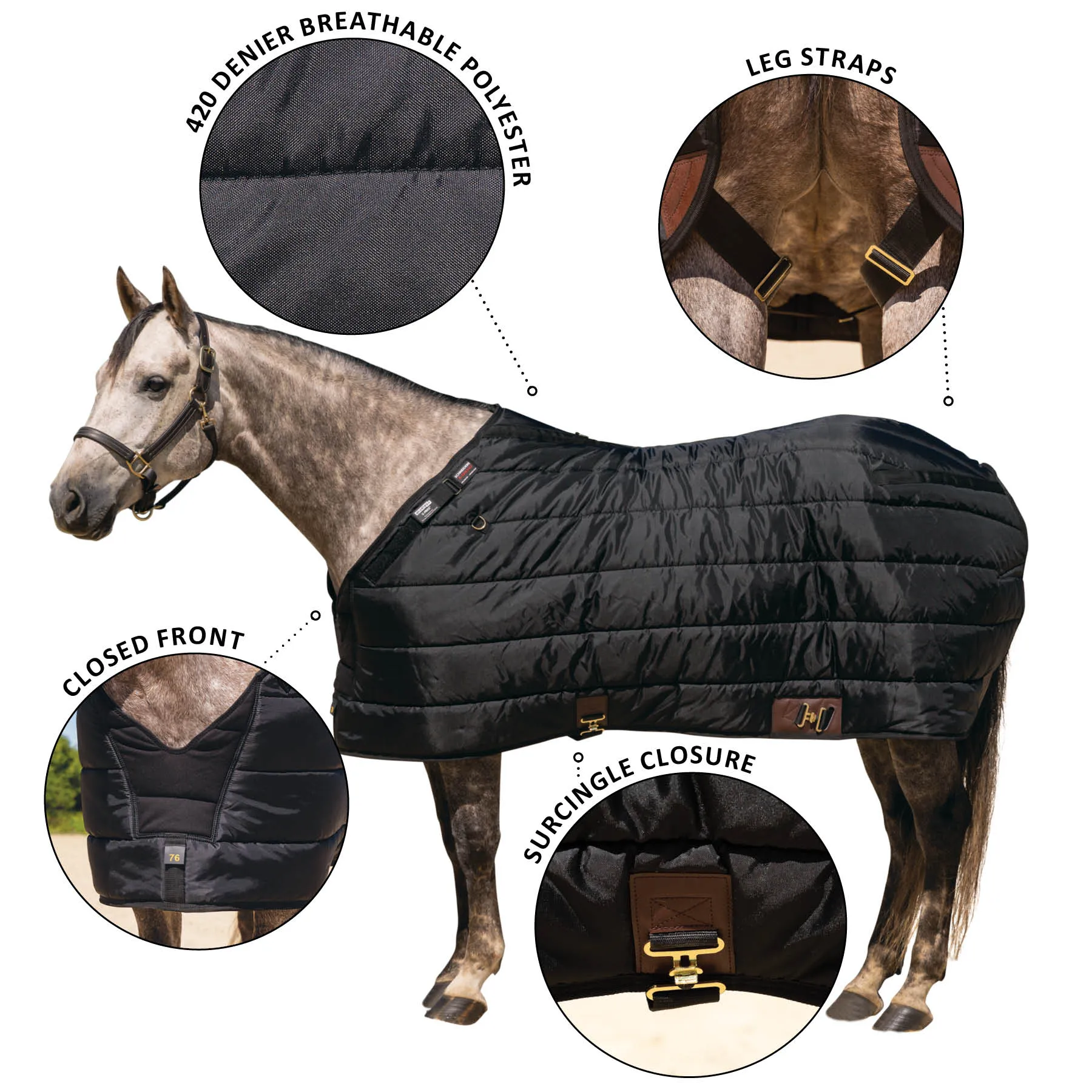 X-SPAND® Adjusta-Fit® V-Free® Stable Blanket for Horses – Premium Comfort & Durability 1 X-SPAND® Adjusta-Fit® V-Free® Stable Blanket for Horses – Premium Comfort & Durability