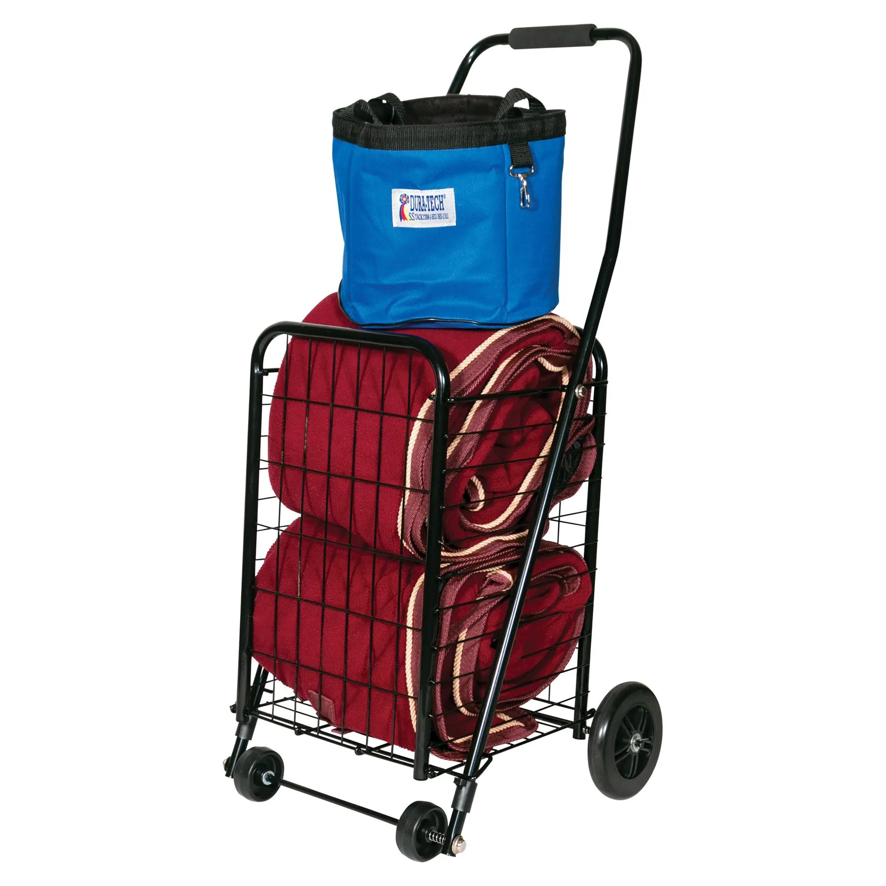 Easy-Up® Rolling Folding Utility Cart - Compact & Durable Horse Grooming Storage | En_AU 4 Easy-Up® Rolling Folding Utility Cart - Compact & Durable Horse Grooming Storage | En_AU - Image 4