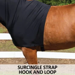 UltraFlex Forelock And Mane Saver Full Zipper Horse Slicker Hood - Premium Horse Sleazy Slicker -Schneiders Shop 42963 feature d overlay