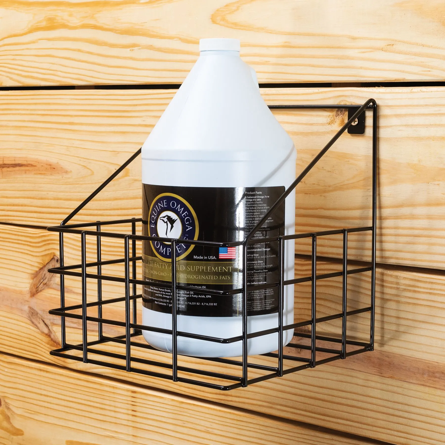 Easy-Up® Mounted Stall Basket | Durable Horse Grooming Organizer 8 Easy-Up® Mounted Stall Basket | Durable Horse Grooming Organizer - Image 8