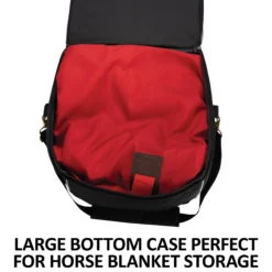 Dura-Tech EZ Store Stackable Tote - Premium Equestrian & Stable Storage Bag -Schneiders Shop 43081 feature b overlay