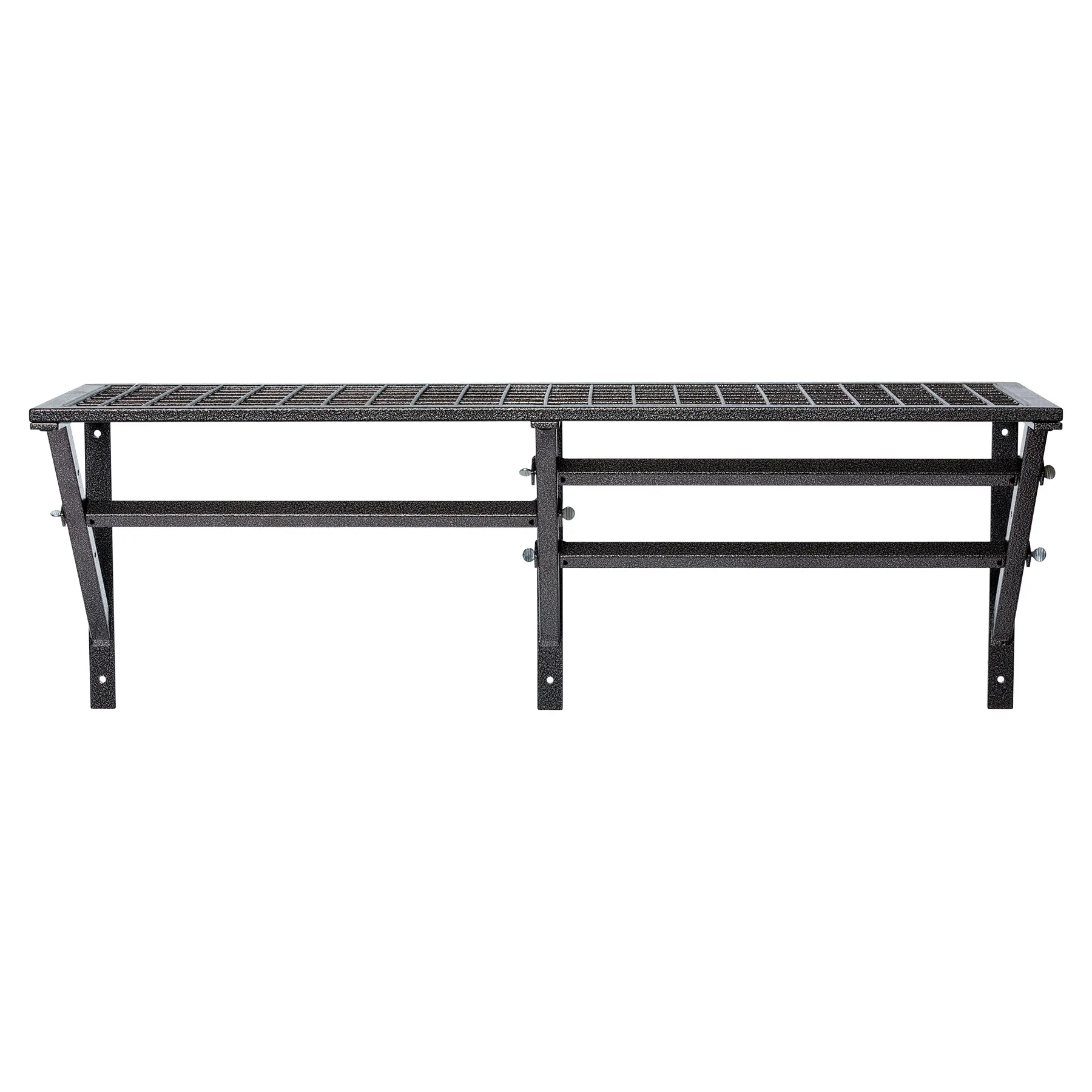 Easy-Up® Pro Series Mounted Shelf With Adjustable Hanging Bars - Premium Horse Grooming Organiser 4 Easy-Up® Pro Series Mounted Shelf With Adjustable Hanging Bars - Premium Horse Grooming Organiser - Image 4