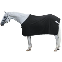Dura-Tech® Classic Wool Dress Sheet - Premium Horse Cooler Blanket & Show Cover -Schneiders Shop 43224 black