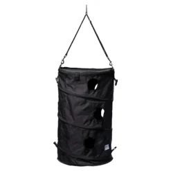 Dura-Tech® Easy Fill Hay Bag Can - Premium Horse Hay Feeder | Feeding Solutions -Schneiders Shop 43290 black
