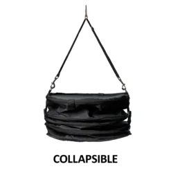 Dura-Tech® Easy Fill Hay Bag Can - Premium Horse Hay Feeder | Feeding Solutions -Schneiders Shop 43290 feature c overlay