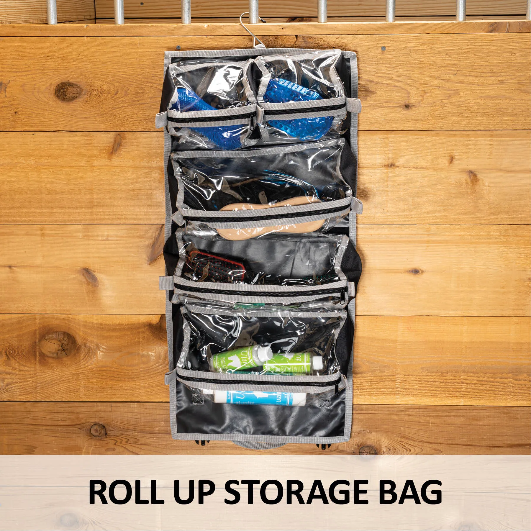 Dura-Tech® EZ Store Grab N Go Roll Up Bag - Compact Horse Grooming Tote 2 Dura-Tech® EZ Store Grab N Go Roll Up Bag - Compact Horse Grooming Tote - Image 2