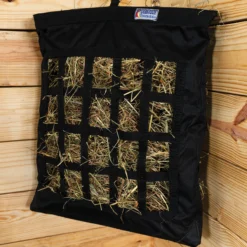 Dura-Tech® Slow Feed 3-Sided Corner Hay Bag - Durable Hay Feeder for Horses and Livestock -Schneiders Shop 43310 alt c