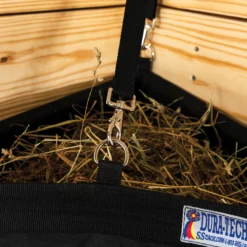 Dura-Tech® Slow Feed 3-Sided Corner Hay Bag - Durable Hay Feeder for Horses and Livestock -Schneiders Shop 43310 alt d