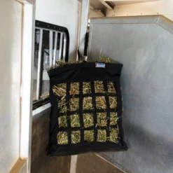 Dura-Tech® Slow Feed 3-Sided Corner Hay Bag - Durable Hay Feeder for Horses and Livestock -Schneiders Shop 43310 alt g