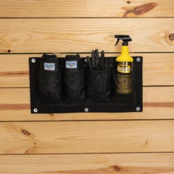 Dura-Tech® Mounted 3-Pocket Storage Organizer for Horse Grooming | Durable & Convenient -Schneiders Shop 43522 alt c