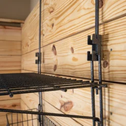 Easy-Up® Pro Basket & Shelf Hanging Rack – Durable Horse Grooming Organiser -Schneiders Shop 43628 alt c