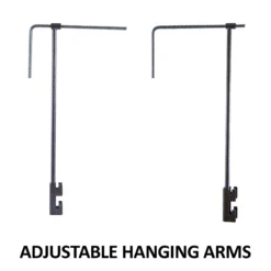 Easy-Up® Pro Basket & Shelf Hanging Rack – Durable Horse Grooming Organiser -Schneiders Shop 43628 feature b overlay