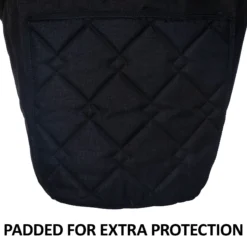 Dura-Tech® Deluxe Padded Scratchless Trailer Bucket Bag - Premium Horse Water Bucket -Schneiders Shop 43698 feature b overlay