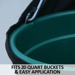 Dura-Tech® Deluxe Padded Scratchless Trailer Bucket Bag - Premium Horse Water Bucket -Schneiders Shop 43698 feature c overlay
