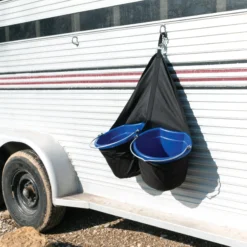 Dura-Tech® Scratchless Double Bucket Holder - Heavy Duty Feeding Solution for Horses