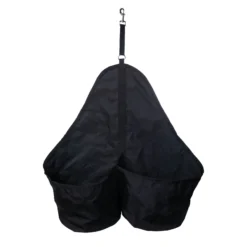 Dura-Tech® Scratchless Double Bucket Holder - Heavy Duty Feeding Solution for Horses -Schneiders Shop 43699 black