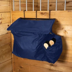 Dura-Tech® Framed Stall Front Bag | Premium Equestrian Stable Storage -Schneiders Shop 43863 navy