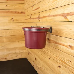 Easy-UpĀ® Pro Collapsible Wall Mount Bucket Holder ā Durable & Space-Saving Horse Feeding Solution