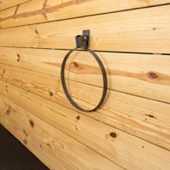 Easy-Up® Pro Collapsible Wall Mount Bucket Holder – Durable & Space-Saving Horse Feeding Solution -Schneiders Shop 44019 alt b