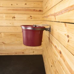 Easy-Up® Pro Collapsible Wall Mount Bucket Holder – Durable & Space-Saving Horse Feeding Solution -Schneiders Shop 44019 alt c