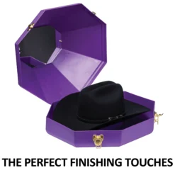 Schneiders® Western Hat Can - Premium Cowboy Hat Case for Equestrian Enthusiasts -Schneiders Shop 44178 feature c overlay