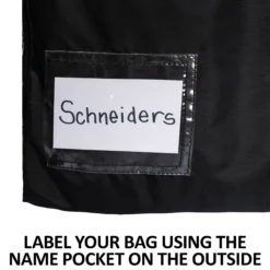 Dura-Tech® Clear View Western Saddle Pad Bag Carrier | Equestrian Saddle Pad Storage -Schneiders Shop 44538 feature c overlay