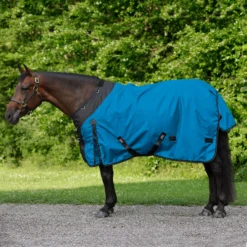 StormShield® Contour Collar SilverTek™ 220g Medium Weight Waterproof Horse Turnout Blanket -Schneiders Shop 44658 royal