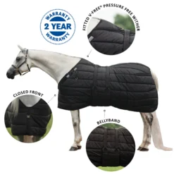 Dura-Nylon® Adjusta-Fit® V-Free® Flexline Medium Weight Stable Blanket for Horses