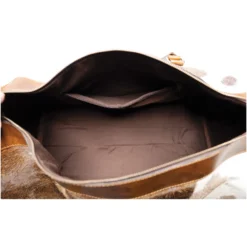 Schneiders® Premium Leather & Cowhide Duffle Bag | Equestrian Stable Storage & Gear Bag -Schneiders Shop 45052 alt d