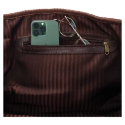 Schneiders® Large Tooled Leather Duffle Bag | Premium Equestrian Travel Bag -Schneiders Shop 45308 alt b