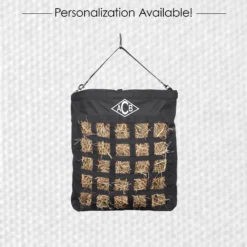 Dura-Tech® Double Strength Slow Feed Hay Bag for Horses - Heavy Duty Feeding Solution -Schneiders Shop 60022