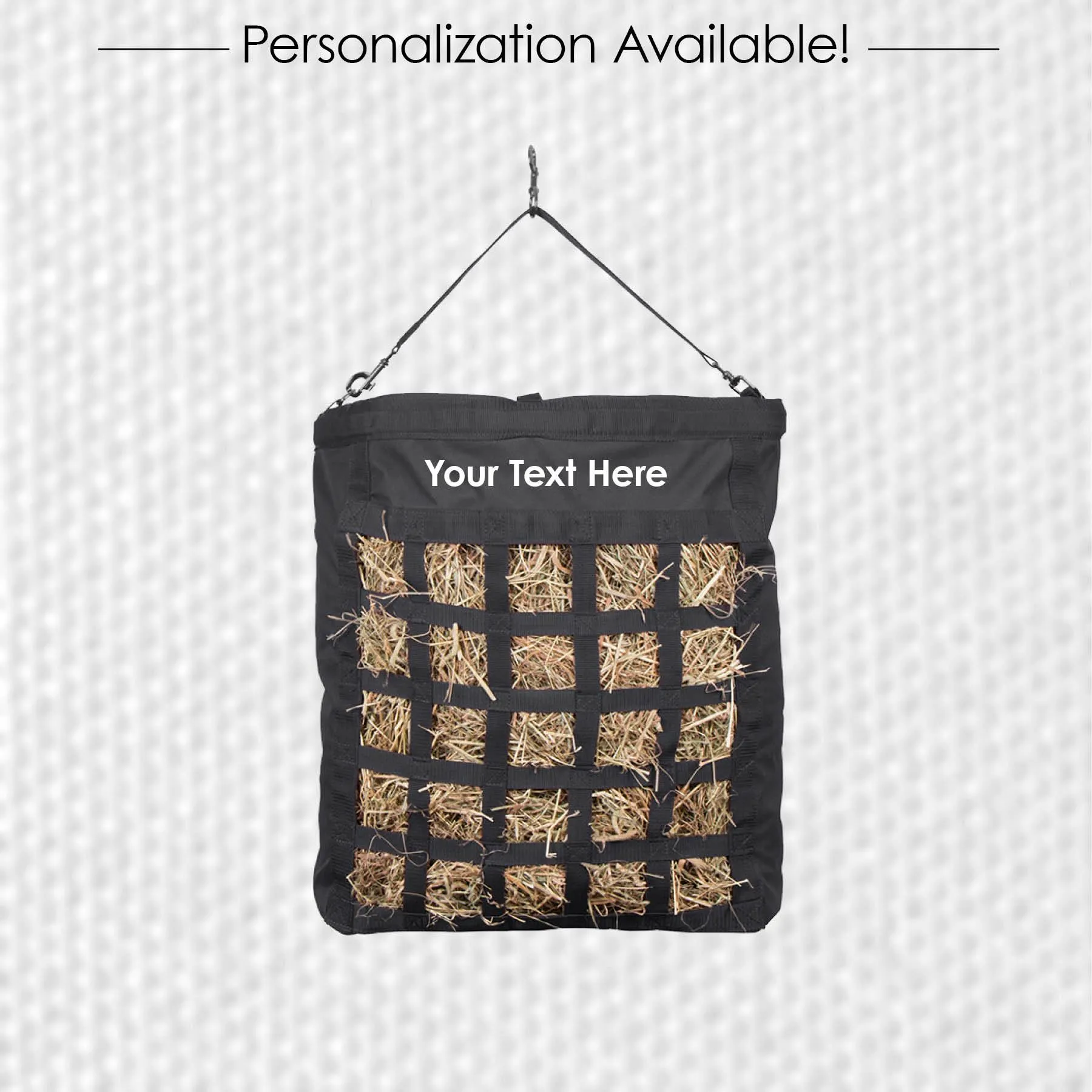 Dura-Tech® Easy Load Large Slow Feed Hay Bag - Heavy Duty Hay Feeder for Horses 9 Dura-Tech® Easy Load Large Slow Feed Hay Bag - Heavy Duty Hay Feeder for Horses - Image 9